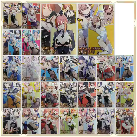 Anime Goddess Story SSR Sakurajima Mai Makima Premium Flash Collectible Card Boy Game Toys Christmas