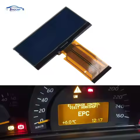 1 PC Dashboard LCD Screen Display For 2003-2007 Mercedes-Benz AMG W203 C-Class W463 C160 C180 C200 C