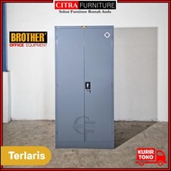 BROTHER Lemari Arsip Kantor 2 Pintu Besi B 204 | Filling Cabinet File Dokumen