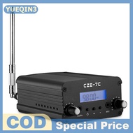 Store YUEQIN3 1W/7W STEREO AUDIO FM Transmitter MINI Radio Broadcast PLL Station 76MHz-108MHz