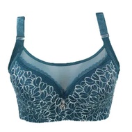 Full Coverage Lace Bra Women Solid Push Up C D DD E F Cup Bralette Big bust 34 36 38 40 42 44 46 Top
