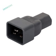 Beige Color IEC 320 C13 to C20 AC Adapter, IEC 15A to 10A,16A to 10A AC Converter,C20 16A to C13 10A