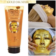 24K Gold Mask L-Glutathione ครีมมาส์กหน้าทองคำ มาส์ก