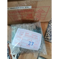 1/ 4w 27 ohm resistor contains 1000 pcs