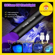 Professional Pet Fungus Detector UV Light Rechargeable Cat Ringworm Detector Fungus Light UV 365nm