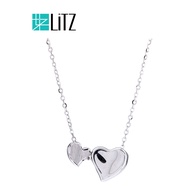 [ Free Necklace ] LITZ 18K White Gold  Pendant OM-OCX1146F <2.76g+/->