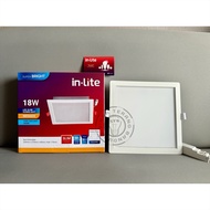 INLITE SLIM LED CEILING LIGHT 18W 18 WATT SQUARE DOWNLIGHT - INDS602S