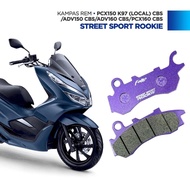 FAITO FRONT BRAKE PADS PCX 150L CBS _PCX 160 CBS/ADV 150 CBS/ADV 160 CBS Street SportS Rookie