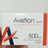 Aveflon 500mg 10 tablets per strip EXP 2/2025