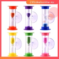 <HRDEAL>3 Min Sand No Battery Shower Timer Save Water Needed Tooth Brushing Timer