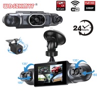 Rwtwzbr29bw 4Channel Dash Cam Full HD 4*1080P For Car DVR 4 Lens WiFi dashcam 360° Video Recorder Ni