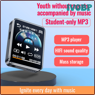 เครื่องเล่น MP3 IVOBP บลูทูธ5.0แตะหน้าจอเต็ม Mp4กีฬาเครื่องเล่นเพลงพกพาเครื่องเล่นวิดีโอ Fm/e-Book/ Tal/s Mp3จด