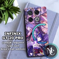 CC15/ Flexible rubber softcase for INFINIX GT 20 PRO/ genshin impact character Motif/ INFINIX GT 20 
