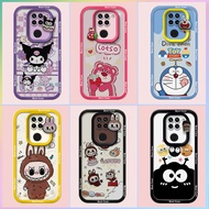 Case Redmi Note 9 4G Case Compatible with 3D Doll Cool Cartoon Kuromi Cute Soft Phone Case YQ-GZJT
