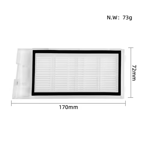 A56T For Roidmi Eve Plus SDJ01RM Robot Vacuum Cleaner Spare Parts Accessories Main Side Brush Hepa F
