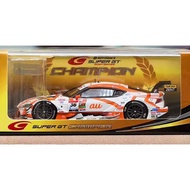 SPARKA丰田1:43赛车模型 au TOM'S Supra GT500 SUPER GT 2024