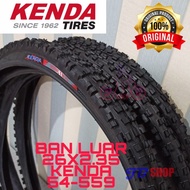 100%berkualitas BAN LUAR SEPEDA 26 X 2.35 235 KENDA ORIGINAL 26X2.35