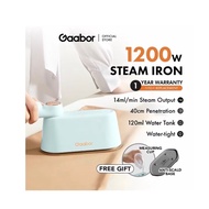 Gaabor Exquisite Electric Steam Iron Wet & Dry Iron Switching Steamer Garment (1200W) HM-M01A