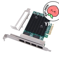 YRBWDYZDH 2.5G PCIe  Card, Desktop PC RTL8125BG Chip 2.5 GigabitEthernet Interface Adapter, 1/2/4 Po