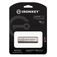 # Kingston IronKey Locker+ 50 USB Flash Drive - XTS-AES Encrypted for Data Protection # [32GB/64GB/1