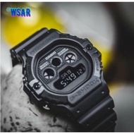 WSAR DW-5900BB-1 Casio / G-shock Digital Black Resin Strap Watch For Men