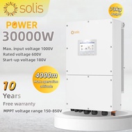 Solis S6 EH3P30-50K H Three Phase Hybrid Inverter 70A Dual Battery Ports 4 MPPT 20A String Current O