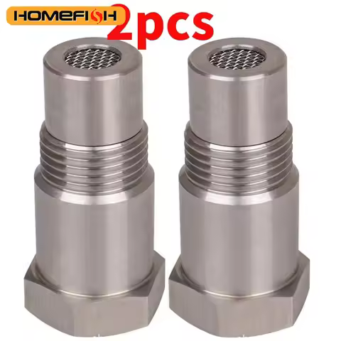 2PCS Off-Road Performance Oxygen Sensor Adapter M18X1.5 CEL Fix O2 Sensor for Catalyst CSV Auto Part