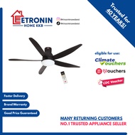*Climate Voucher Eligible* KDK 150cm (60") Ceiling Fan U60FW