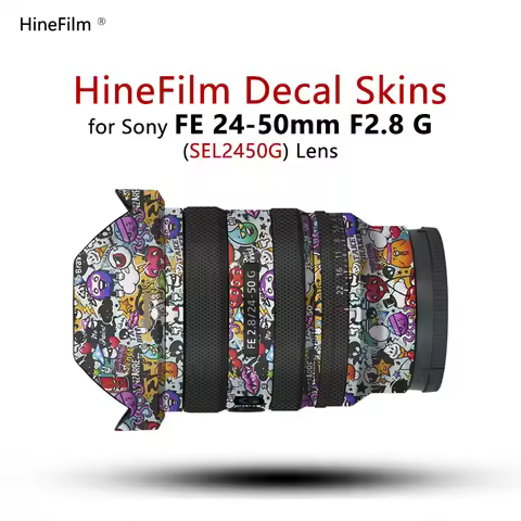 for Sony FE24-50 F2.8 G Lens Sticker 24-50 Lens Wrap Cover for Sony FE 24-50mm F2.8 G Lens Protector