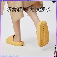 UTUNE 4.5CM Thick Sole Slippers for Men Soft Platform Home Shoes Men Outdoor Summer EVA Non-slip