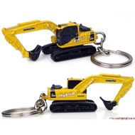 Komatsu Komatsu Excavator Engineering Vehicle Model Unique Mobile Phone Chain Pendant Keychain Chain