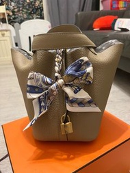 Hermes Picotin 18 S2 風衣灰 ghw