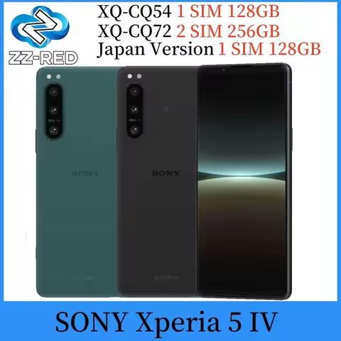 Sony Xperia 5 IV 5G 5IV XQ-CQ54 XQ-CQ72 jv 8GB RAM 128/256GB 6.1" OLED Snapdragon Octa Core NFC Orig