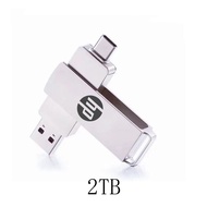 Hp Original USB Flash Drive U Disk 128GB 256GB 512GB 1TB โทรศัพท์มือถือคอมพิวเตอร์มัลติฟังก์ชั่น Typ