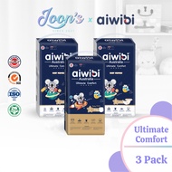 Aiwibi Baby Ultimate Comfort Diapers Tape & Pants (3Pack)
