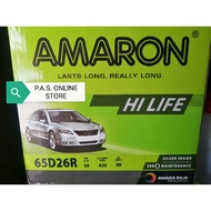 AMARON HI LIFE NS70 | 65D26R (MF) - 50AH - Car Battery