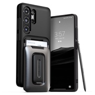 VRS DESIGN Orb Case for Galaxy S25 Ultra (2025) Premium Card Wallet Case [3 Cards] Durable Built-in 