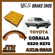 TAIHOAUTO YCS Brake Shoe Toyota Corolla KE20 Toyota Corolla KE70 Brake Shoe Corolla KE20 Brake Shoe 