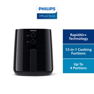 PHILIPS 4.1L 12-in-1 Air Fryer HD9200/91 - Rapid Air Fry Bake Grill Roast Quick Clean basket NutriU recipe app