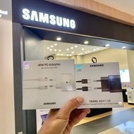 Samsung Charger Set Type C Super Fast Charging 25 Watt 45 Watt Type C to C Cable Samsung Travel Adap