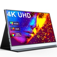 Pjga] UPERFECT 4K จอภาพแบบพกพา15.6นิ้ว UHD USB TypeC หน้าจอ IPS สำหรับแล็ปท็อปเอ็กซ์บ๊อกคอมพิวเตอร์ 