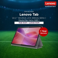 Lenovo Tab (Free Folio Case)| 4GB+128GB | 10.1" WUXGA LCD 60Hz | 5100mAh | 1 Yr Warranty | ZAEH0143S