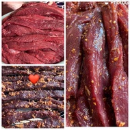 daging salai batang pinang&ikan haruan salai