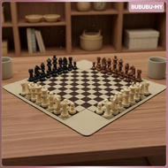 [BububuMY] 4 Player Chess Set Educational Chess Board Travel Game for Families, Kids, Party