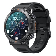 นาฬิกาสุขภาพ K56PRO Smart Watch Men Bluetooth Call Smartwatch Sport Modes HR Blood Fitness Tracker for Android IOS