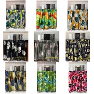 Leaves Kitchen Sink Curtain - Half Curtain