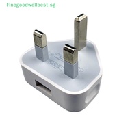 FBSG Mobile Phone Charger Universal Portable 3 Pin USB Charger UK Plug  With 1 USB Ports Travel Charging Device Wall Charger Travel Fast Charging Adapter HOT
