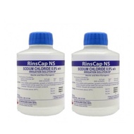 RinsCap Normal Saline (Sodium Chloride 0.9 %) 500ml x 2 bottles