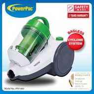 PowerPac Bagless Vacuum Cyclone Vacuum Cleaner Vacuum Cleaner with HEPA Filter 1400 Watts (PPV1400)