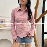 KEMEJA 62 / 62 Corset Fitted Shirt | Daybydate | Fitted Shirt Women's Fitted Shirt Fitted Shirt Stri